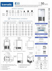 ΠΑΓΟΜΗΧΑΝΗ ΑΝΑΔΕΥΣΗΣ 50 ΚΙΛΩΝ E50 ICEMATIC