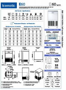 ΠΑΓΟΜΗΧΑΝΗ ΑΝΑΔΕΥΣΗΣ 60 ΚΙΛΩΝ E60 ICEMATIC